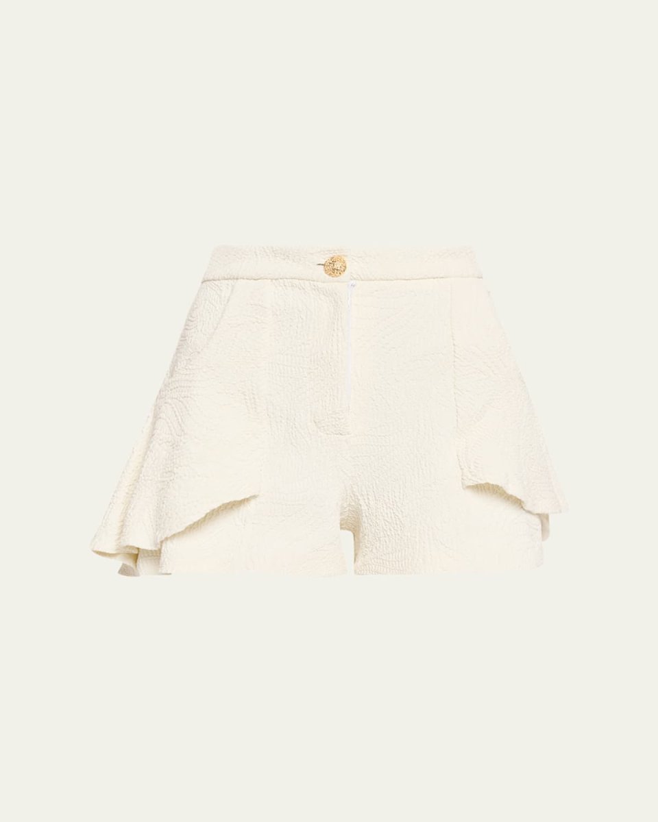 Breeze Jacquard Flutter Shorts